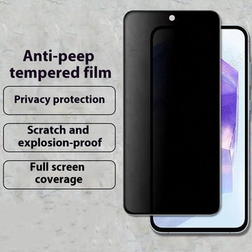 Full Screen Anti-peep Tempered Glass Protector Privacy Protection